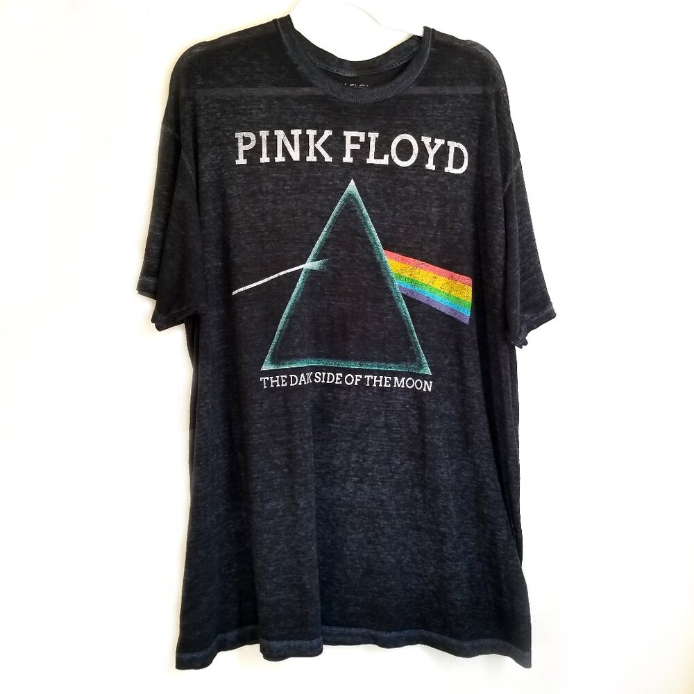 Pink Floyd Dark Side of the Moon Prism Album Cover T Shirt Sz 2XL, XXL 2015 Tour